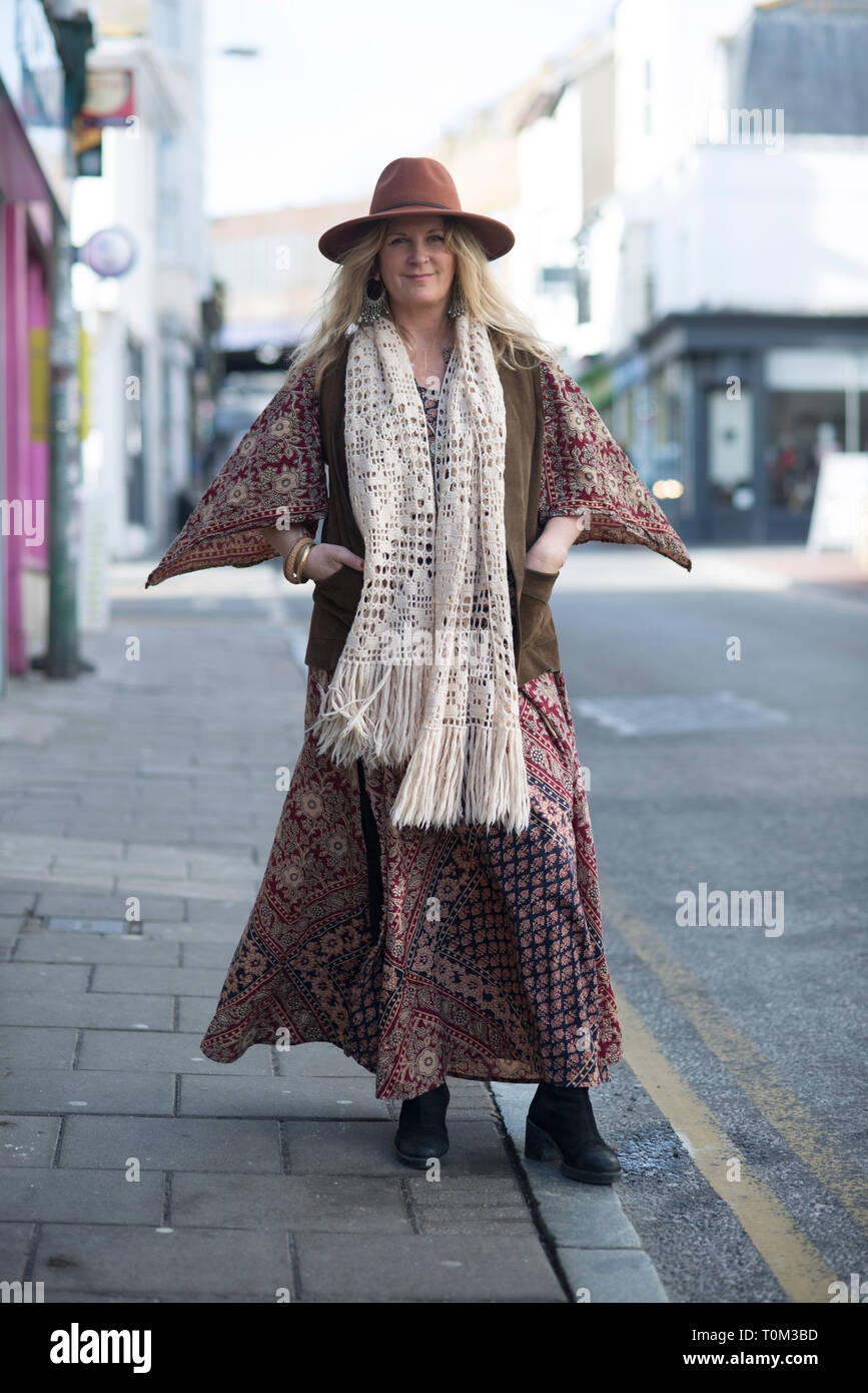 Brighton North Laine second hand vintage fashion clothing shop keepers