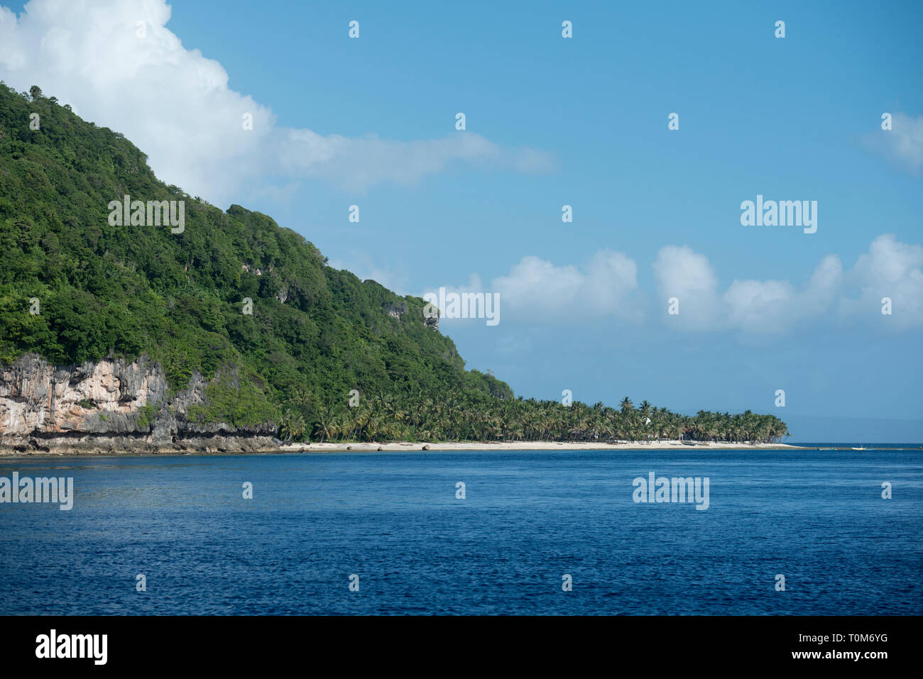 Coastline, Tanimbar, Forgotten Islands, Banda Sea, Indonesia Stock Photo