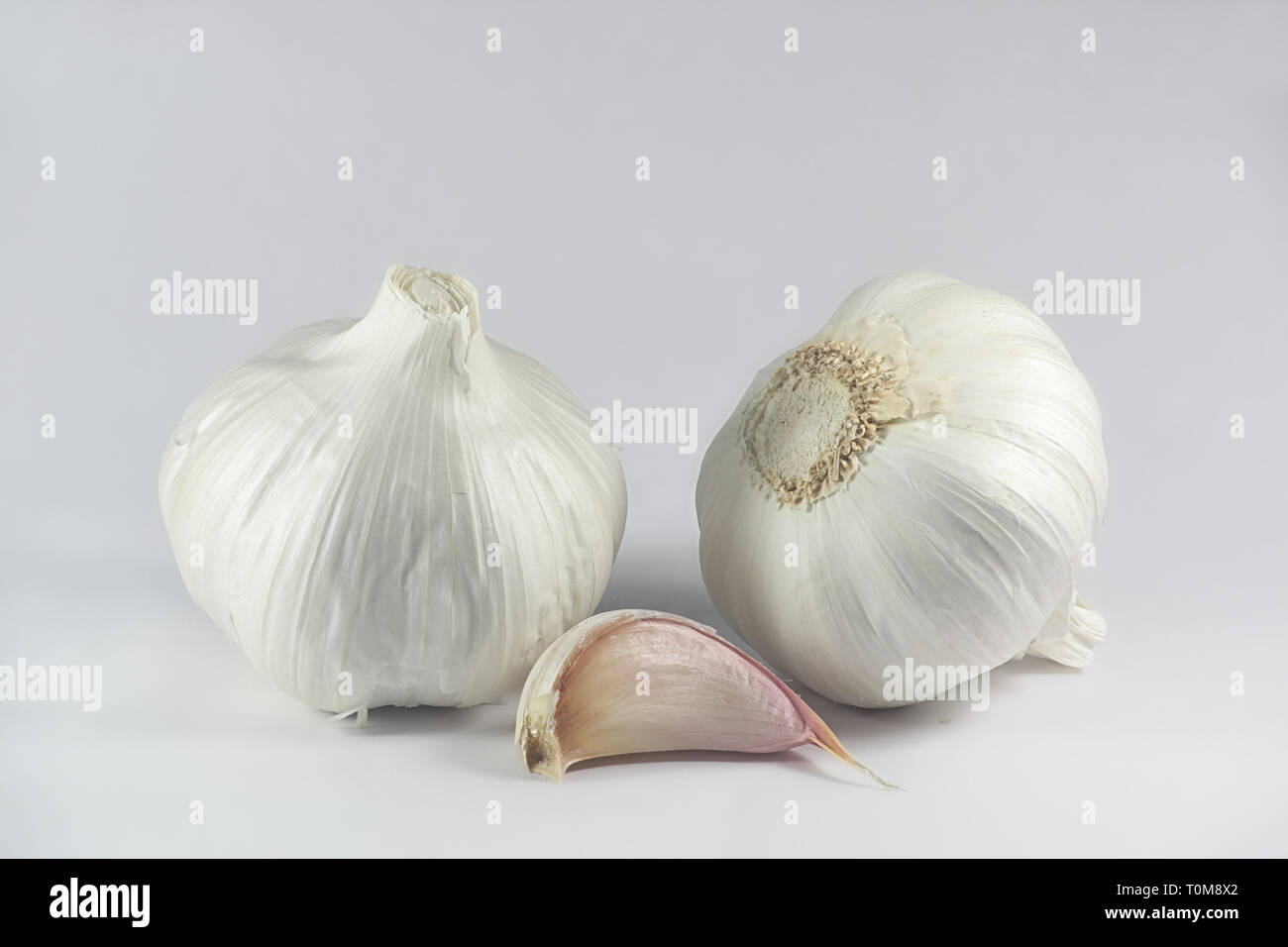 Garlic, spice and traditional herb Stock Photo Alamy
