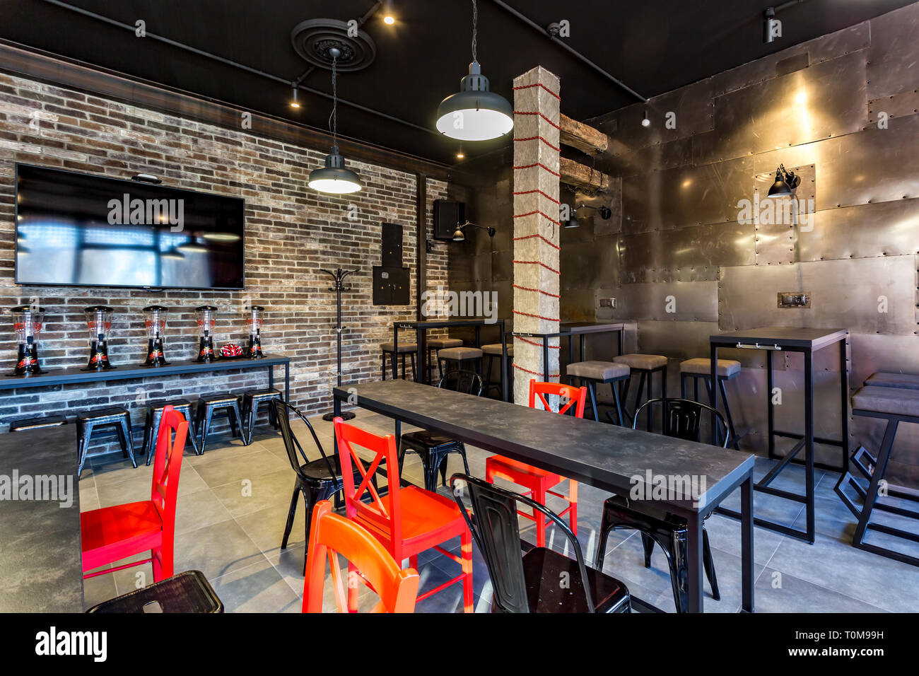 Modern Sports Bar Design