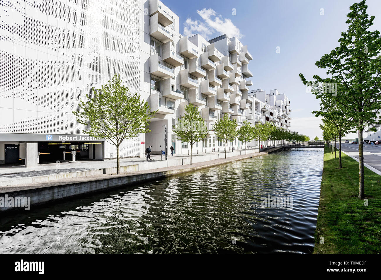 Uiterlijk onwetendheid Verkeerd Modern Architecture, Ørestad, Copenhagen, Denmark Stock Photo - Alamy