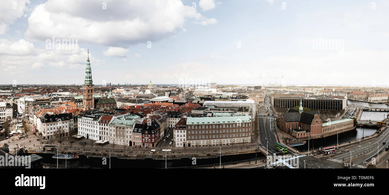 View of Copenhagen, Denmark Stock Photo