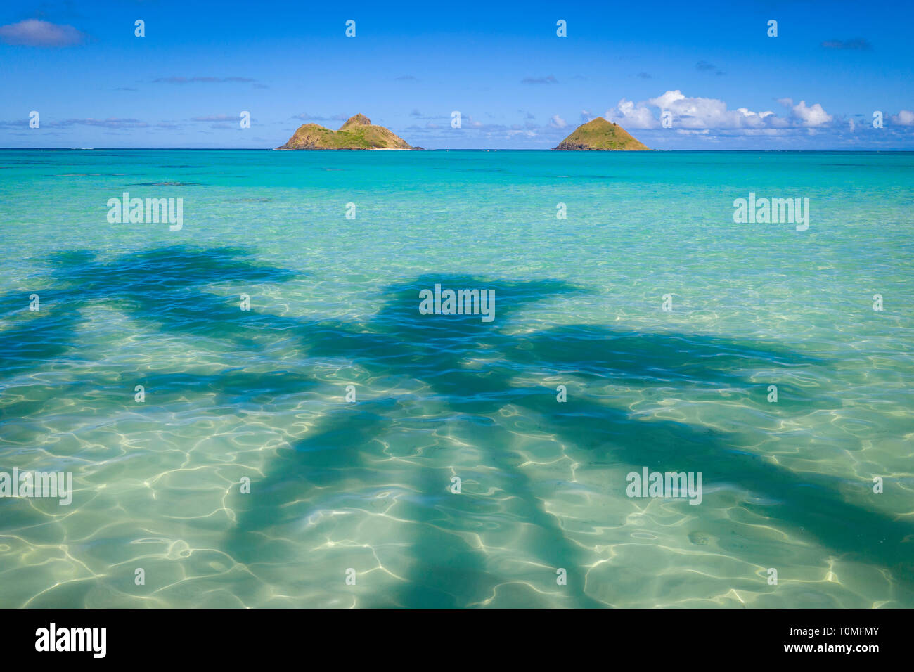Lanikai Beach, Kailua, Oahu, Hawaii Stock Photo Alamy