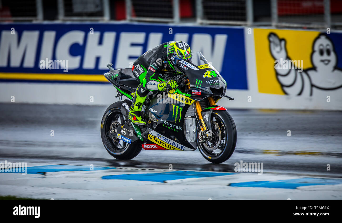 Phillip Island, Australia. 22nd Oct, 2016. Spanish rider Pol Espargaró at the 2016 Australian Motorcycle Grand Prix. Stock Photo