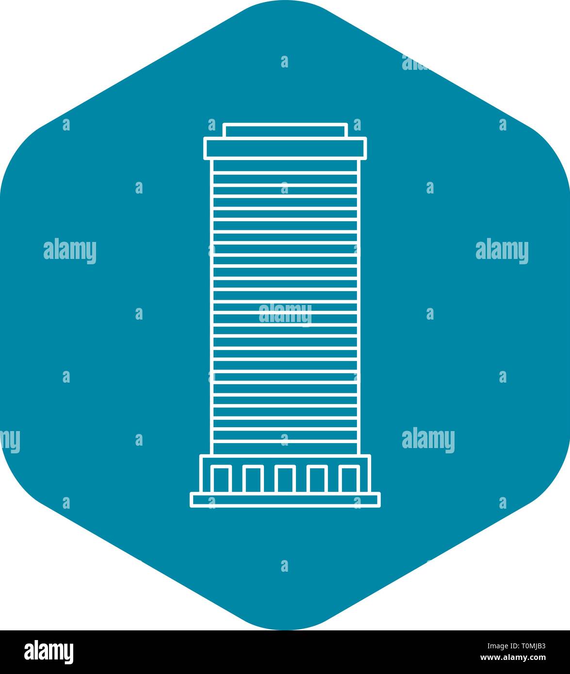 Column icon, outline style Stock Vector Image & Art - Alamy