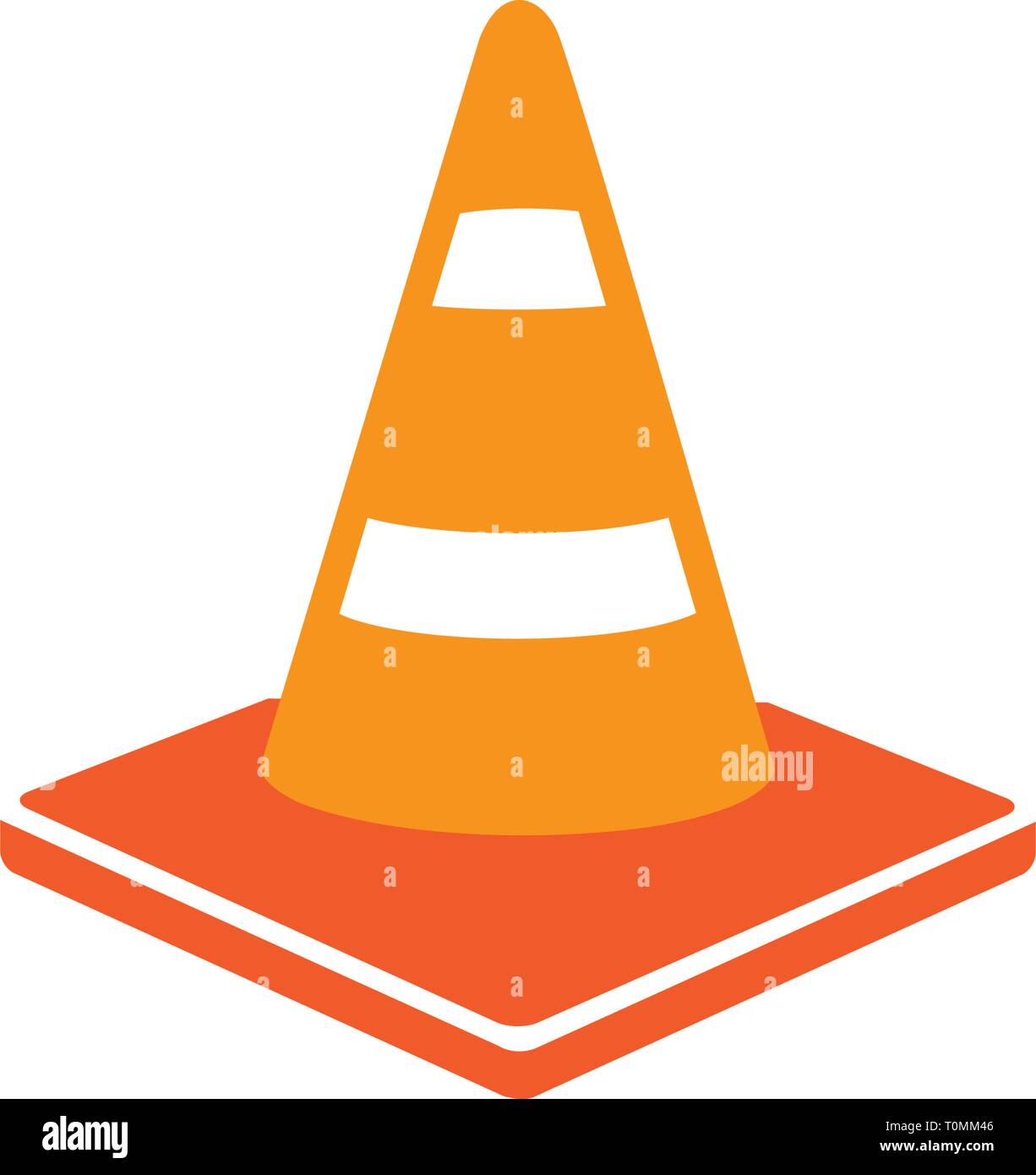 cone, construction icon Stock Vector