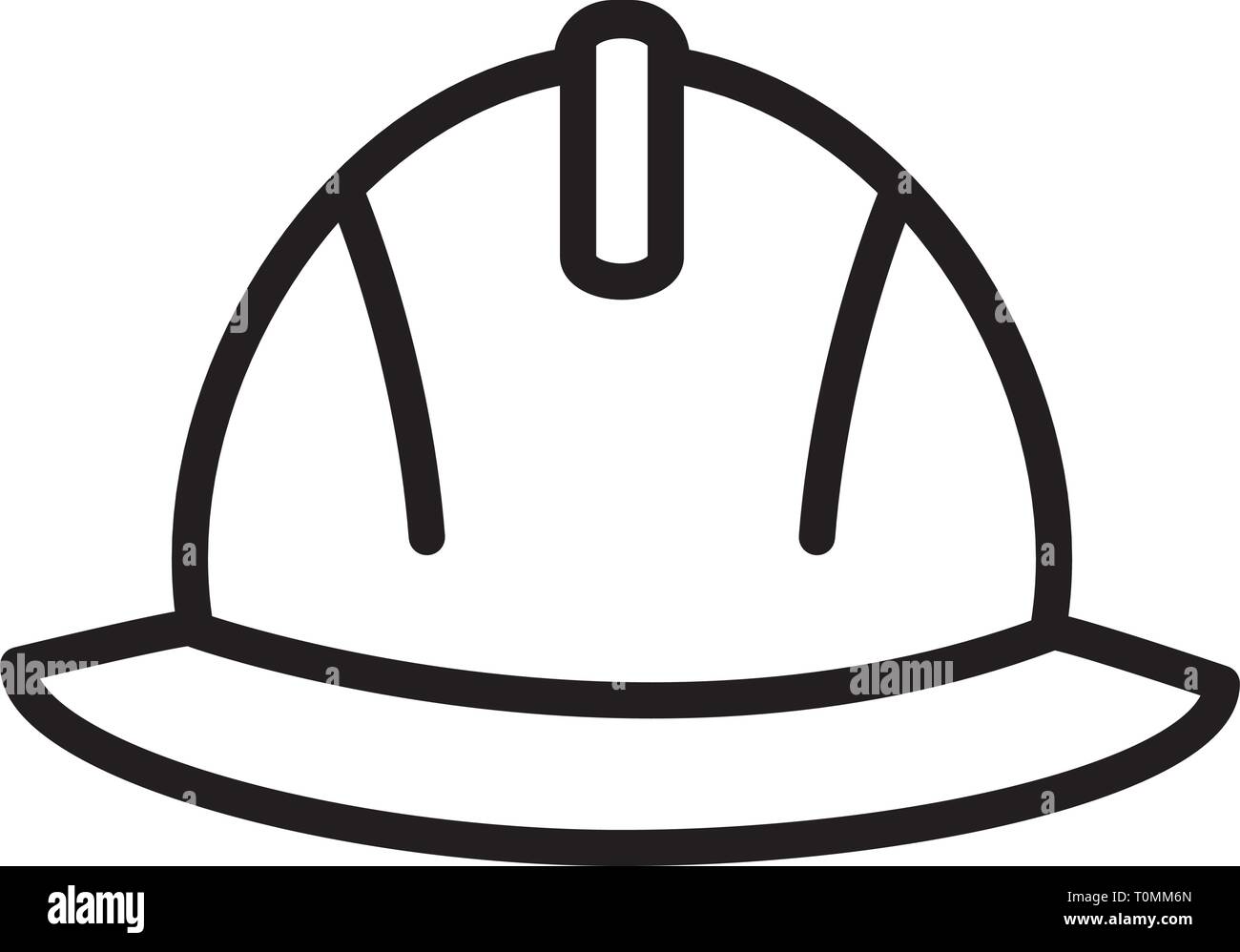 helmet, construction icon Stock Vector