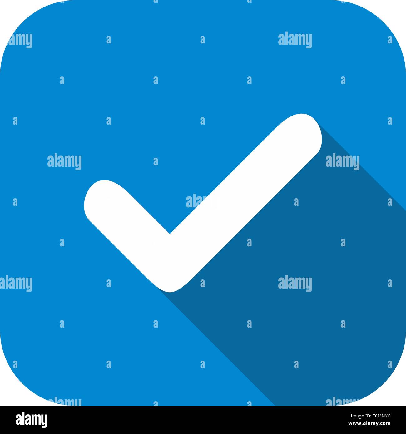 Illustration Valid Icon Stock Photo - Alamy