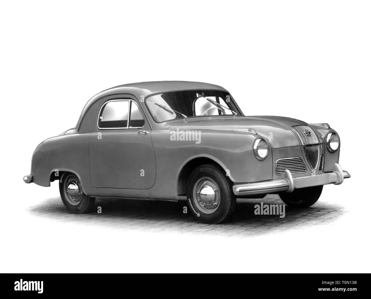 transport / transportation, car, vehicle variants, Hanomag Partner, view from right ahead, 1951, Additional-Rights-Clearance-Info-Not-Available Stock Photo