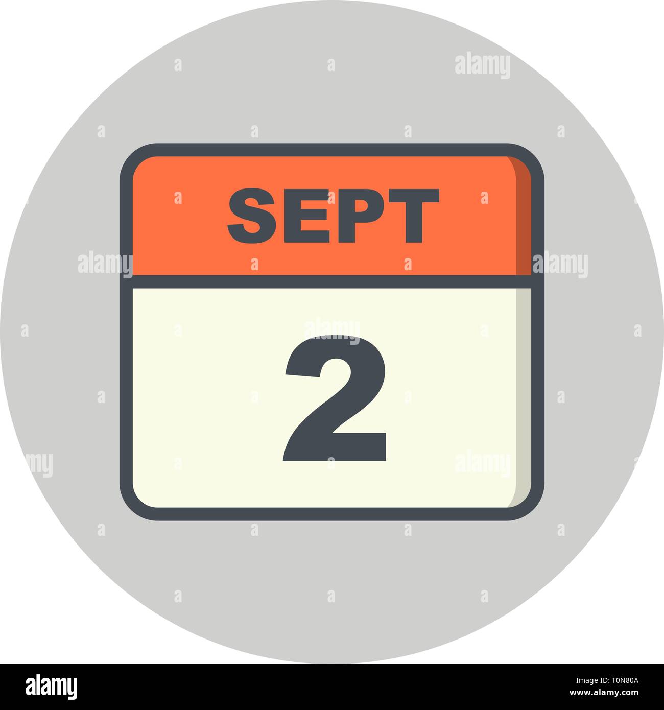 September 2nd Date On A Single Day Calendar Stock Photo Alamy https www alamy com september 2nd date on a single day calendar image241412426 html