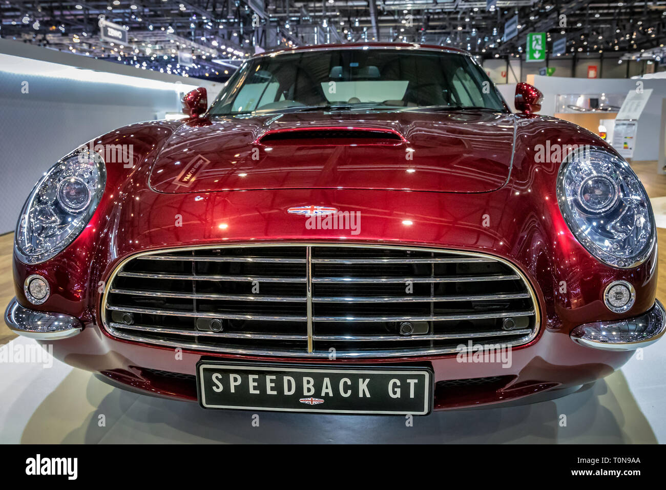 Speedback GT, Geneva Motor Show, Switzerland Stock Photo