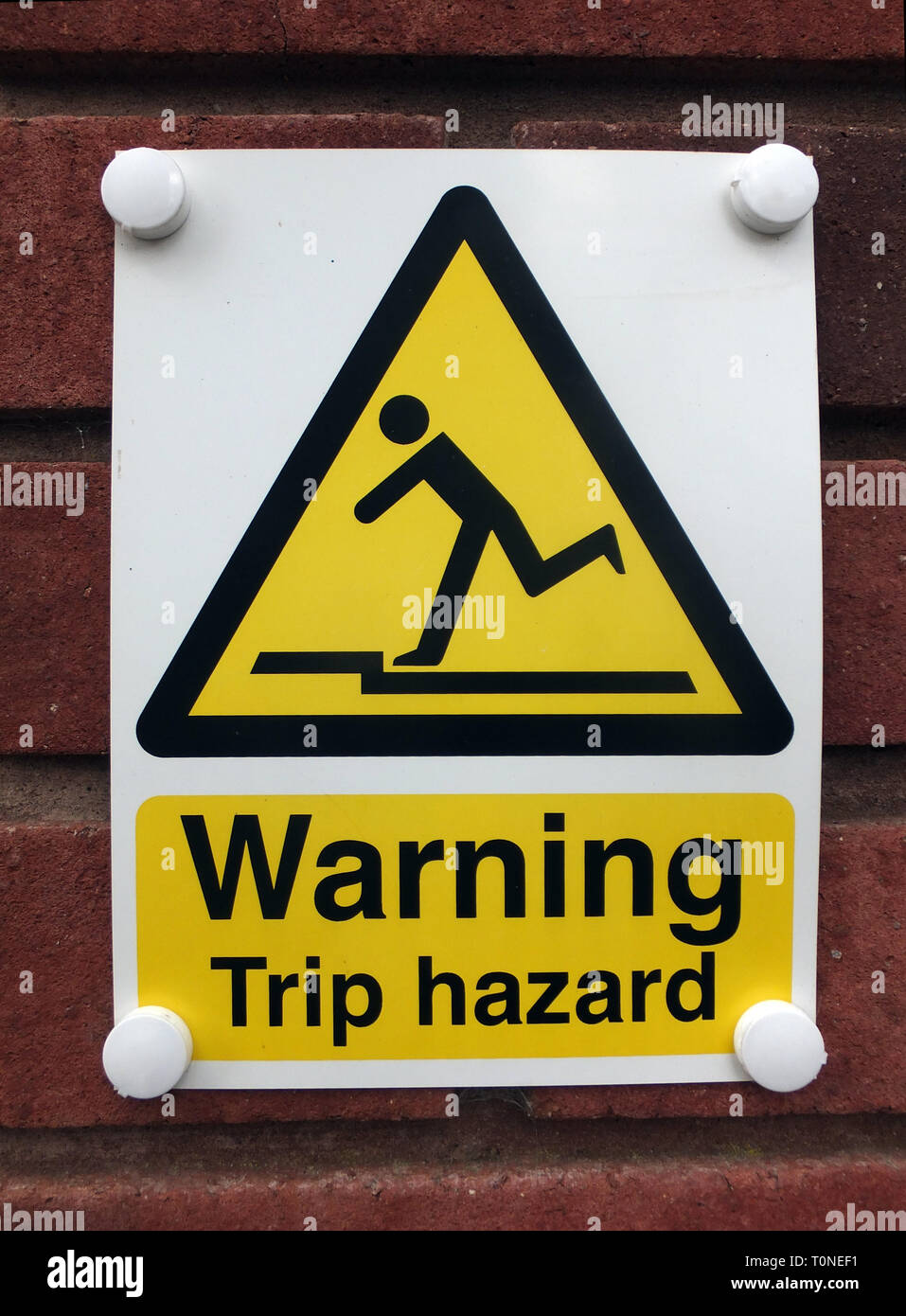 Trip hazard hires stock photography and images Alamy