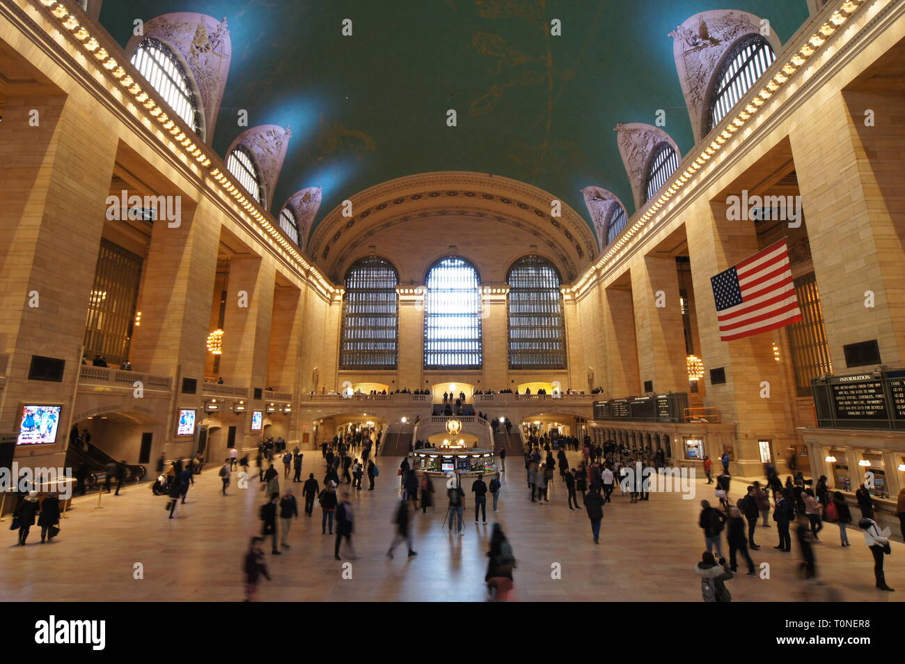 Interior of the main concourse at Grand Central Terminal (aka Grand Central  Station) at 42nd & Park Avenue in Midtown Manhattan Stock Photo - Alamy
