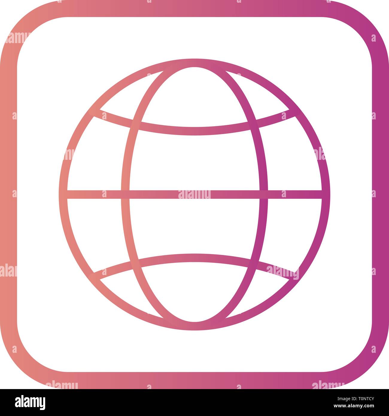 Illustration Web Icon Stock Photo - Alamy