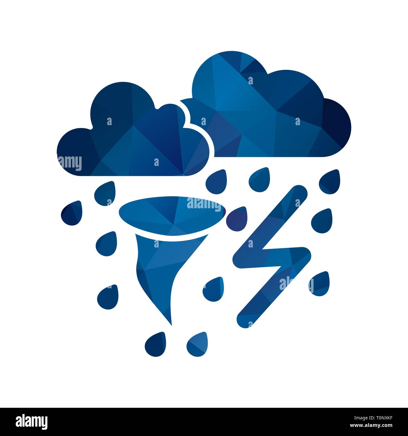 Illustration Bad Weather Icon Stock Photo Alamy