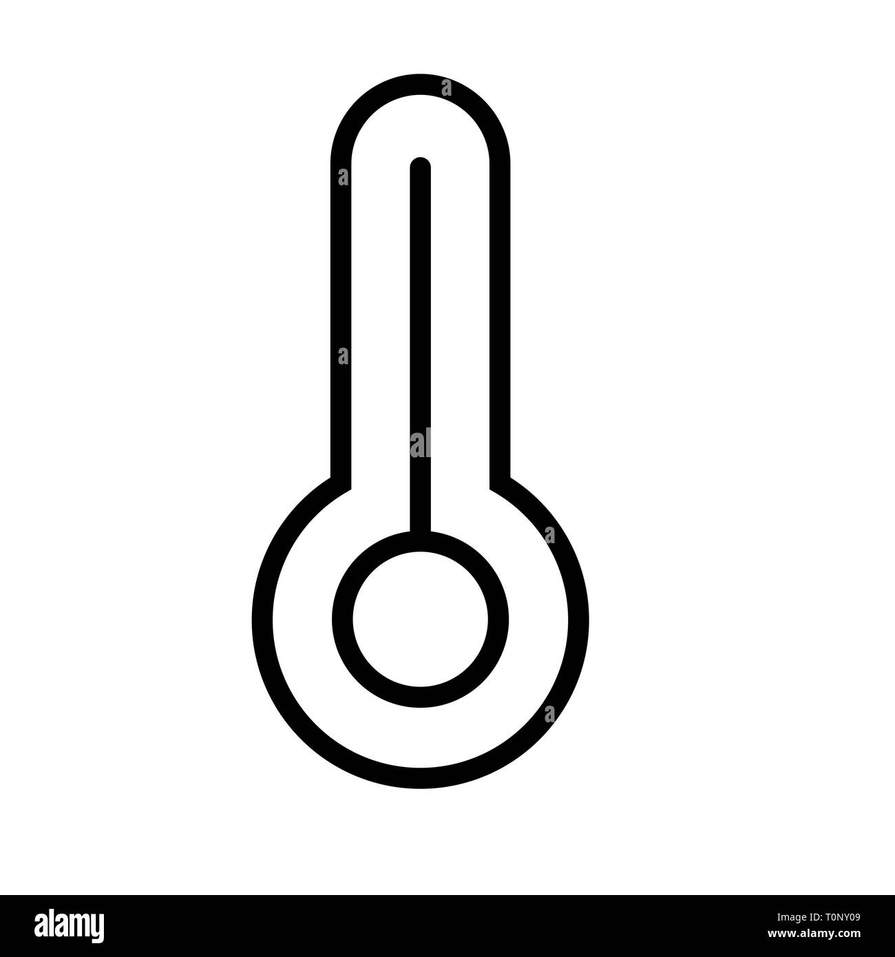 Illustration Temperature  Icon Stock Photo
