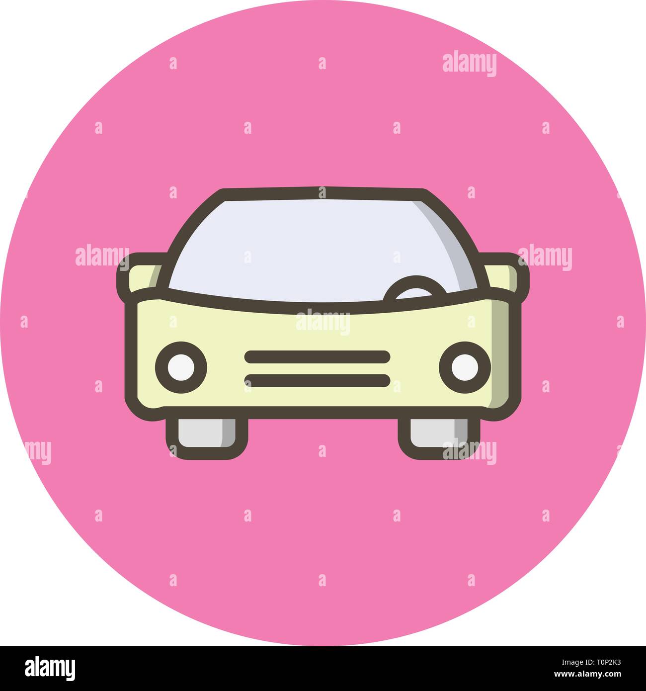 Illustration Car Icon Stock Photo Alamy