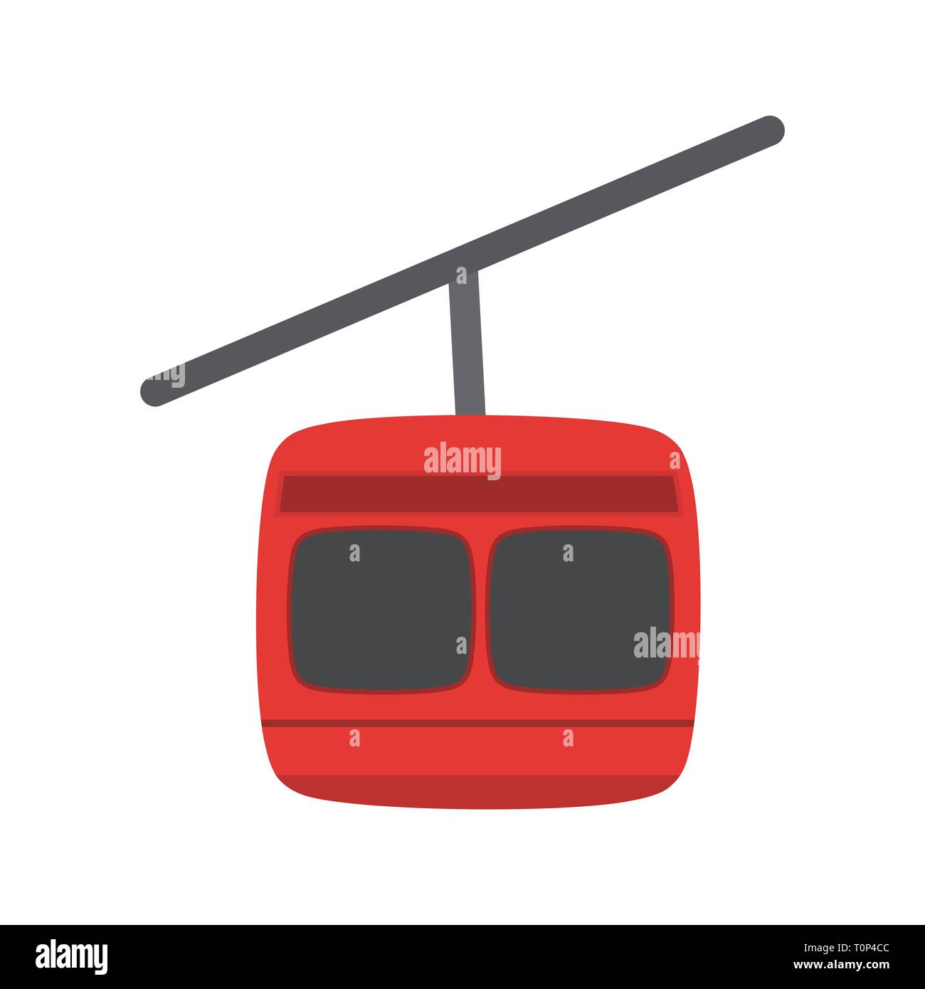 Illustration Chair lift Icon Stock Photo Alamy