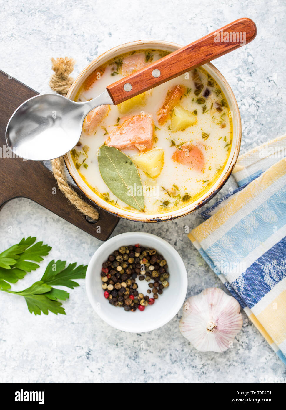 Norwegian fish soup hires stock photography and images Alamy