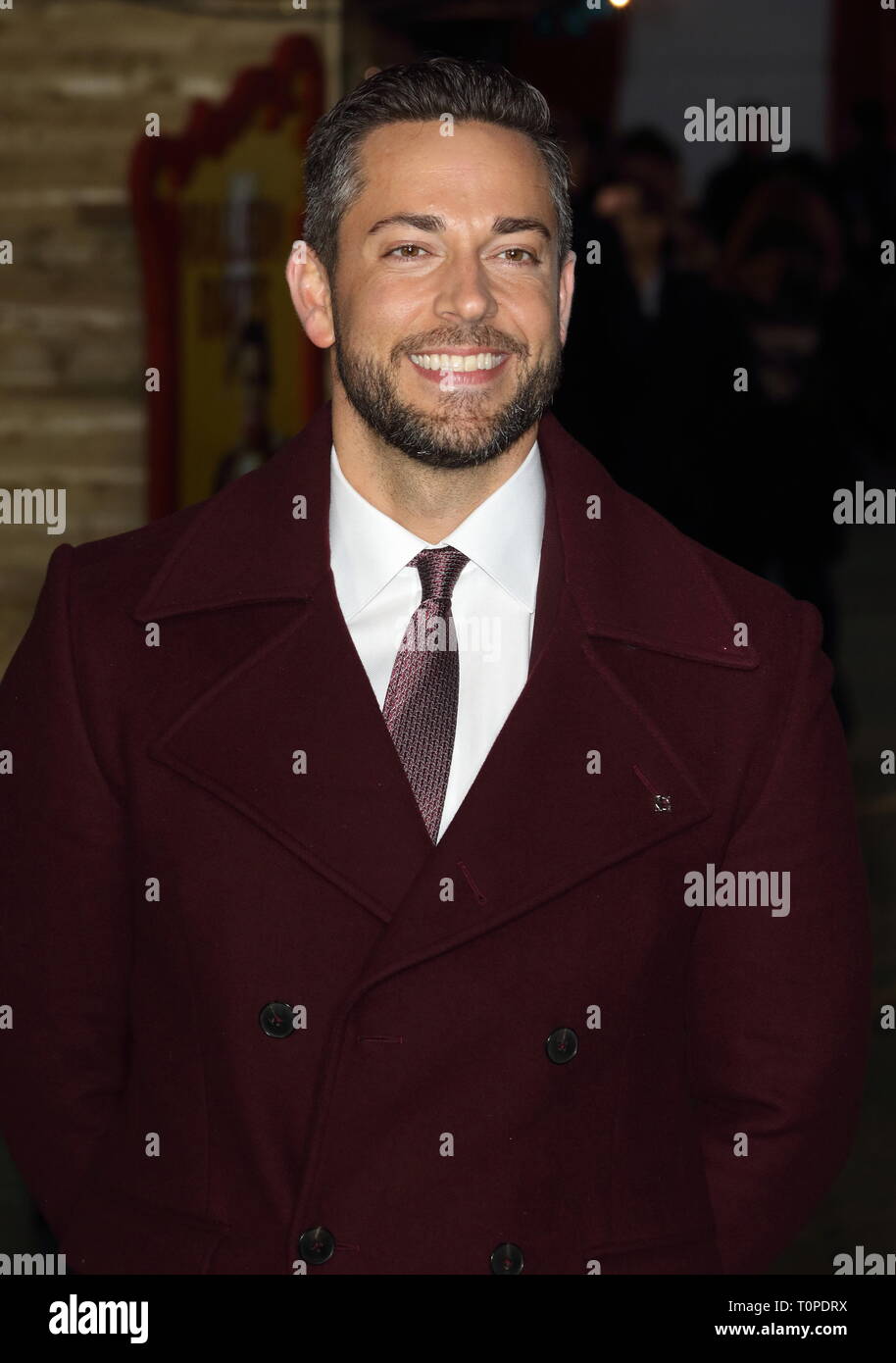 London, UK. Zachary Levi at Shazam Supercharged Funfair Launch at the