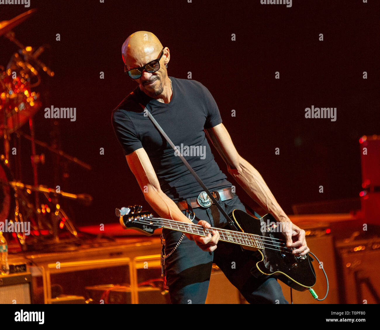 Madison, Wisconsin, USA. 20th Mar, 2019. DOUG PINNICK during the Experience Hendrix Tour at the Overture Center for the Arts in Madison, Wisconsin Credit: Daniel DeSlover/ZUMA Wire/Alamy Live News Stock Photo