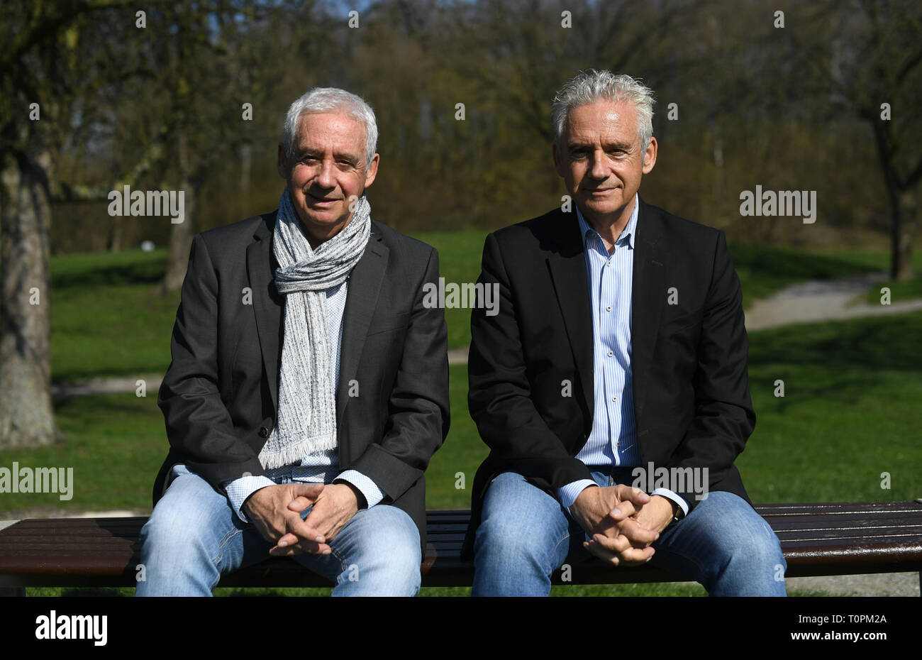 Gelsenkirchen Germany 21st Mar 2019 Erwin L And Helmut