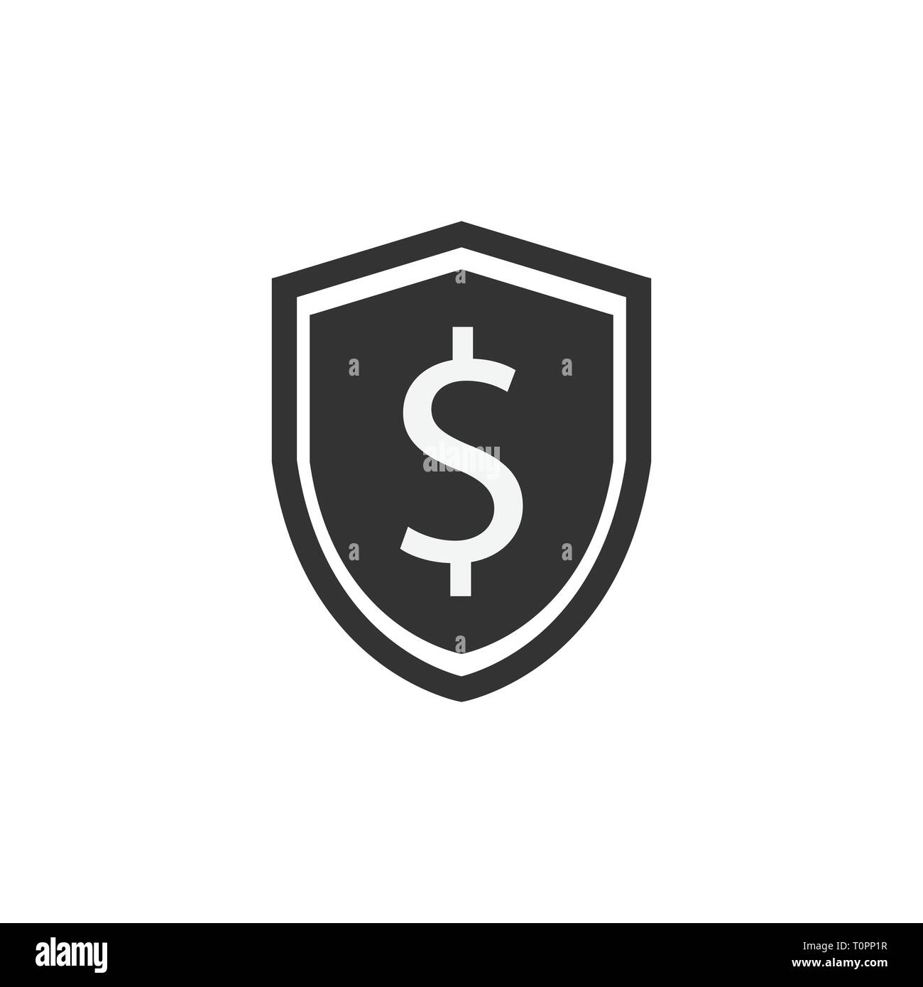 Shield icon. Protection sign. Vector illustration flat Stock Vector ...