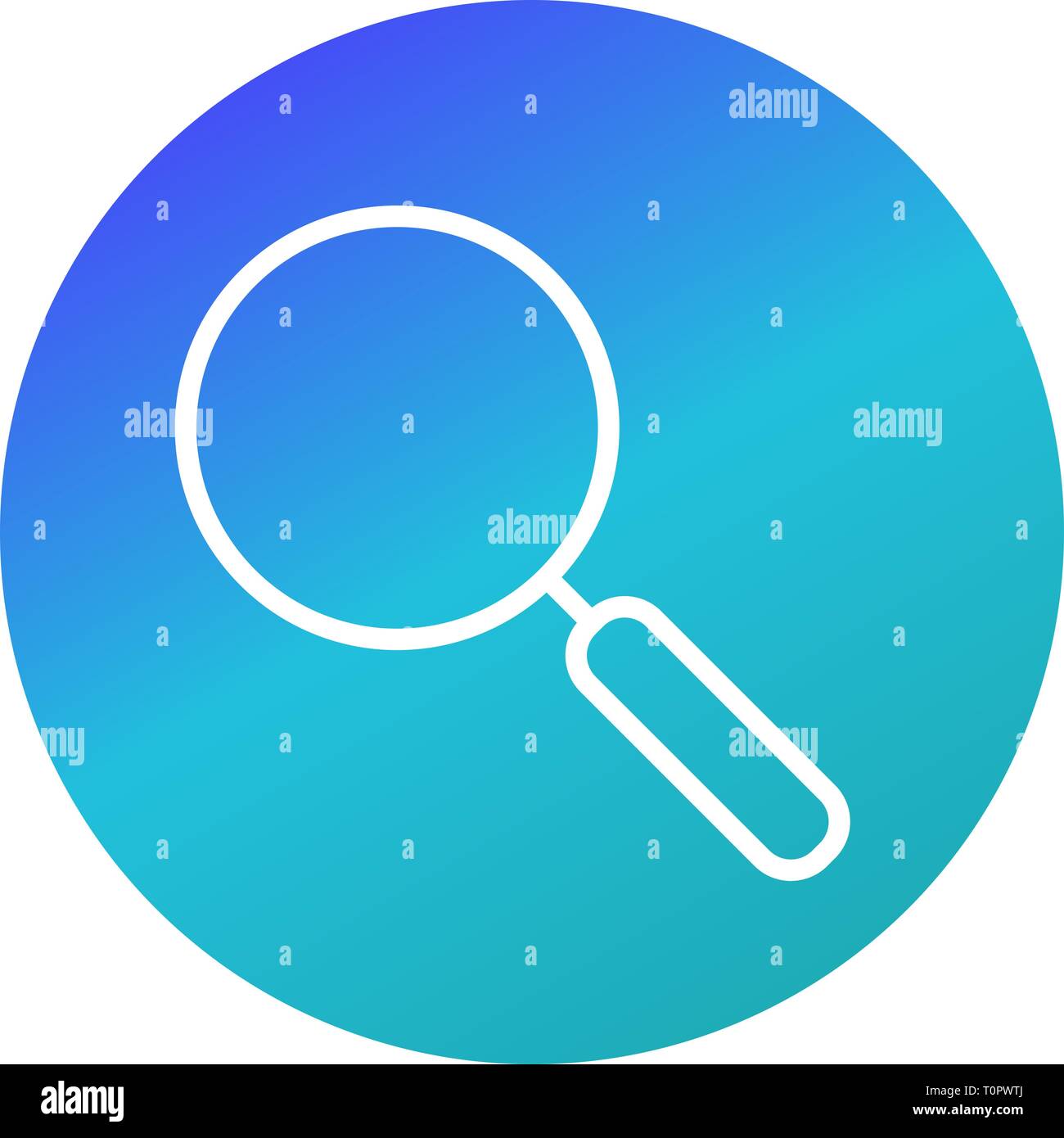Illustration Find Icon Stock Photo - Alamy