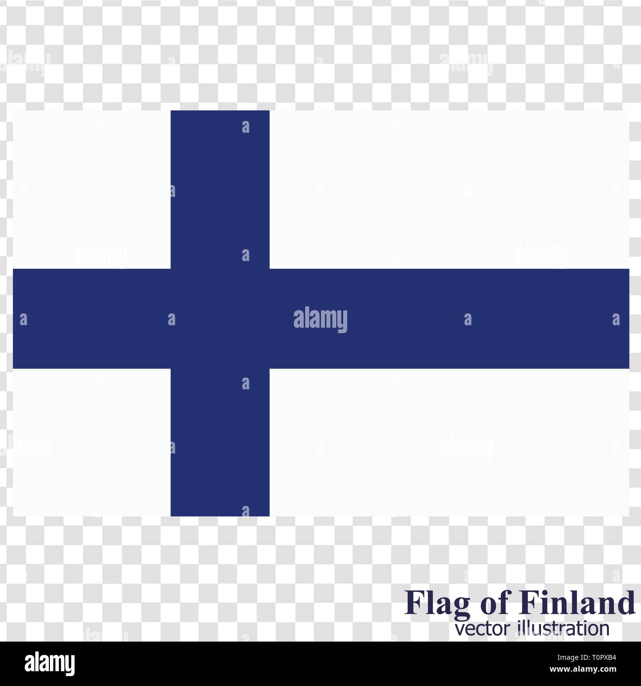 Banner With Flag Of Finland Colorful Illustration With Flags For