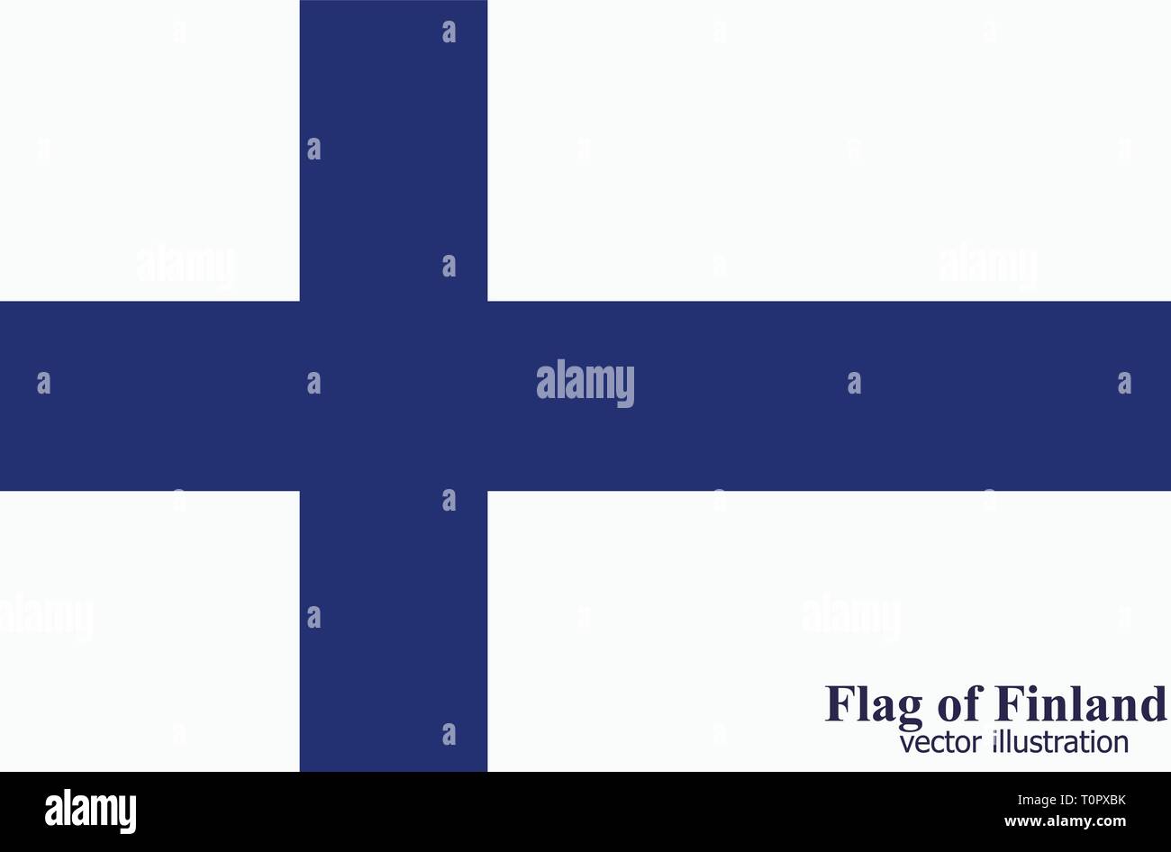 Banner With Flag Of Finland Colorful Illustration With Flags For
