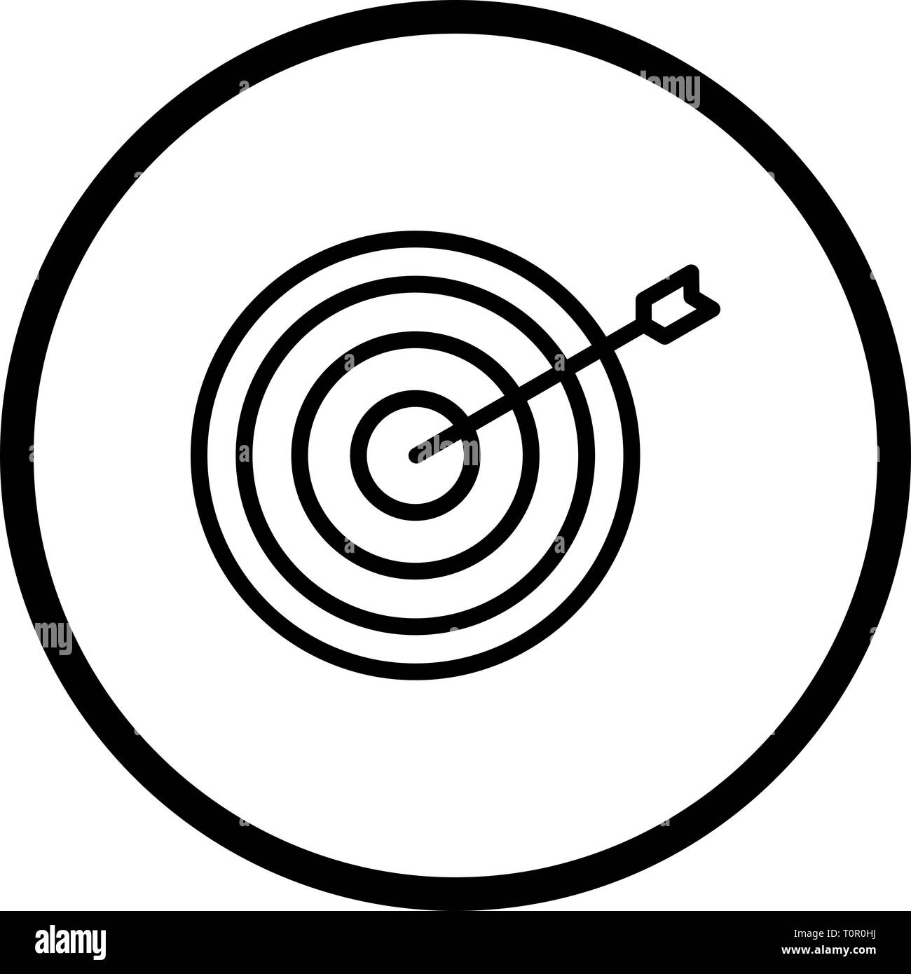 Bullseye Black and White Stock Photos & Images - Alamy