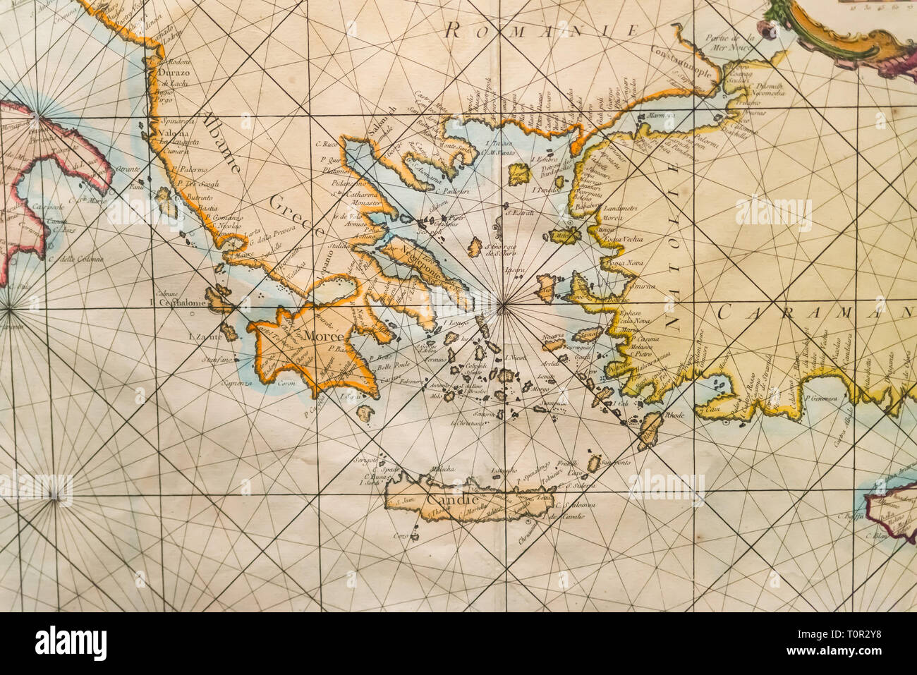 Italy turkey and greece map hires stock photography and images Alamy