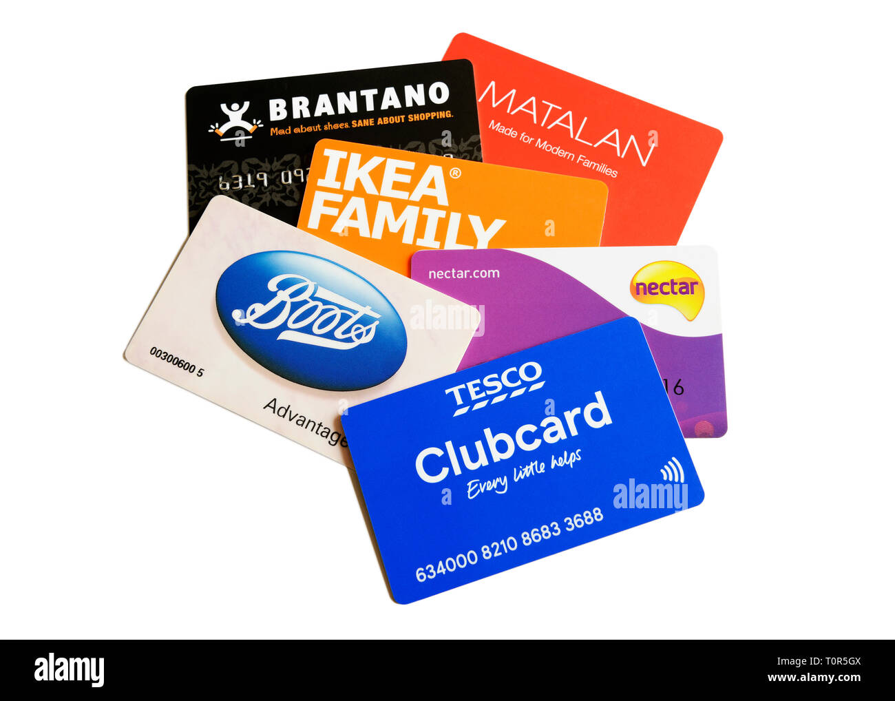 Loyalty Cards, United Kingdom Stock Photo