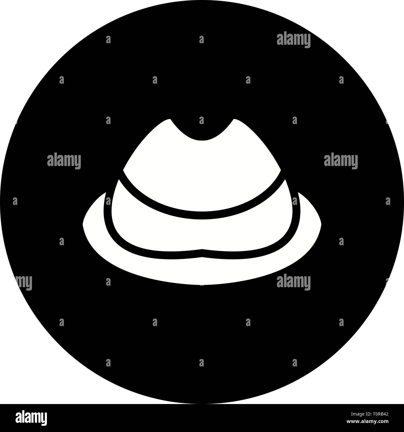 Illustration Cap Icon Stock Photo - Alamy