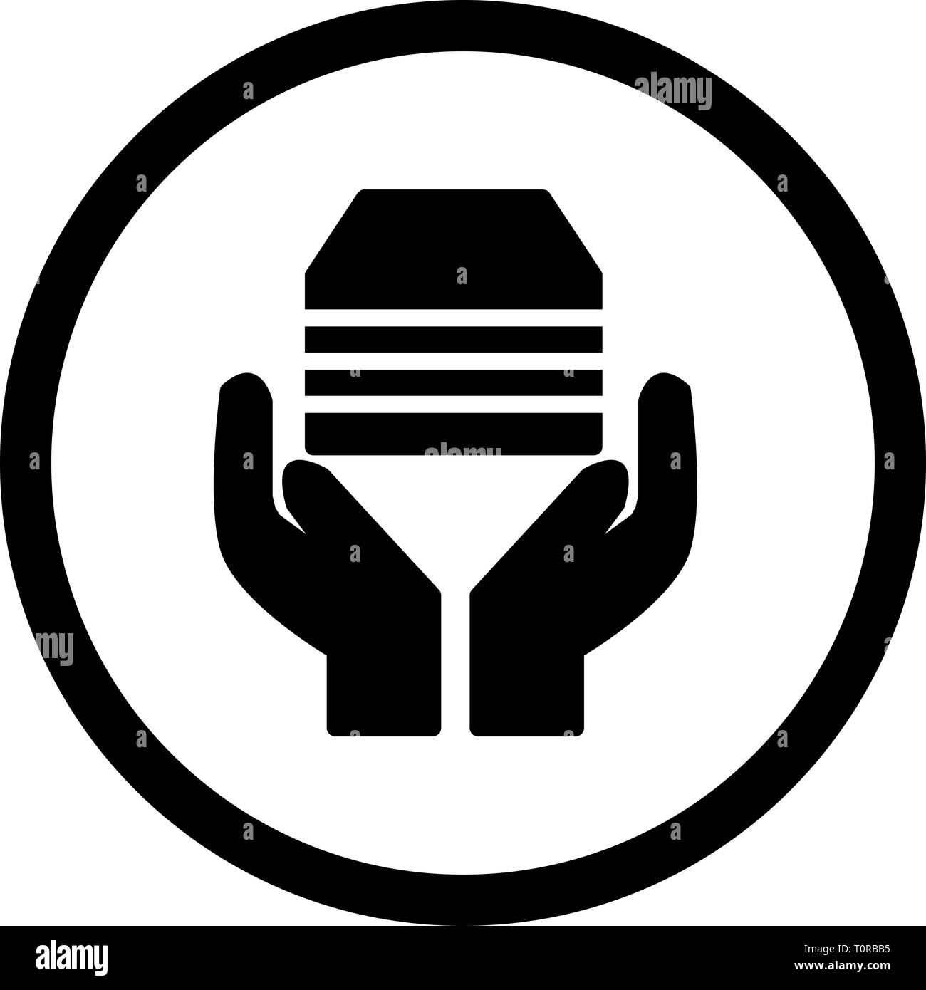 Illustration Acception Icon Stock Photo - Alamy