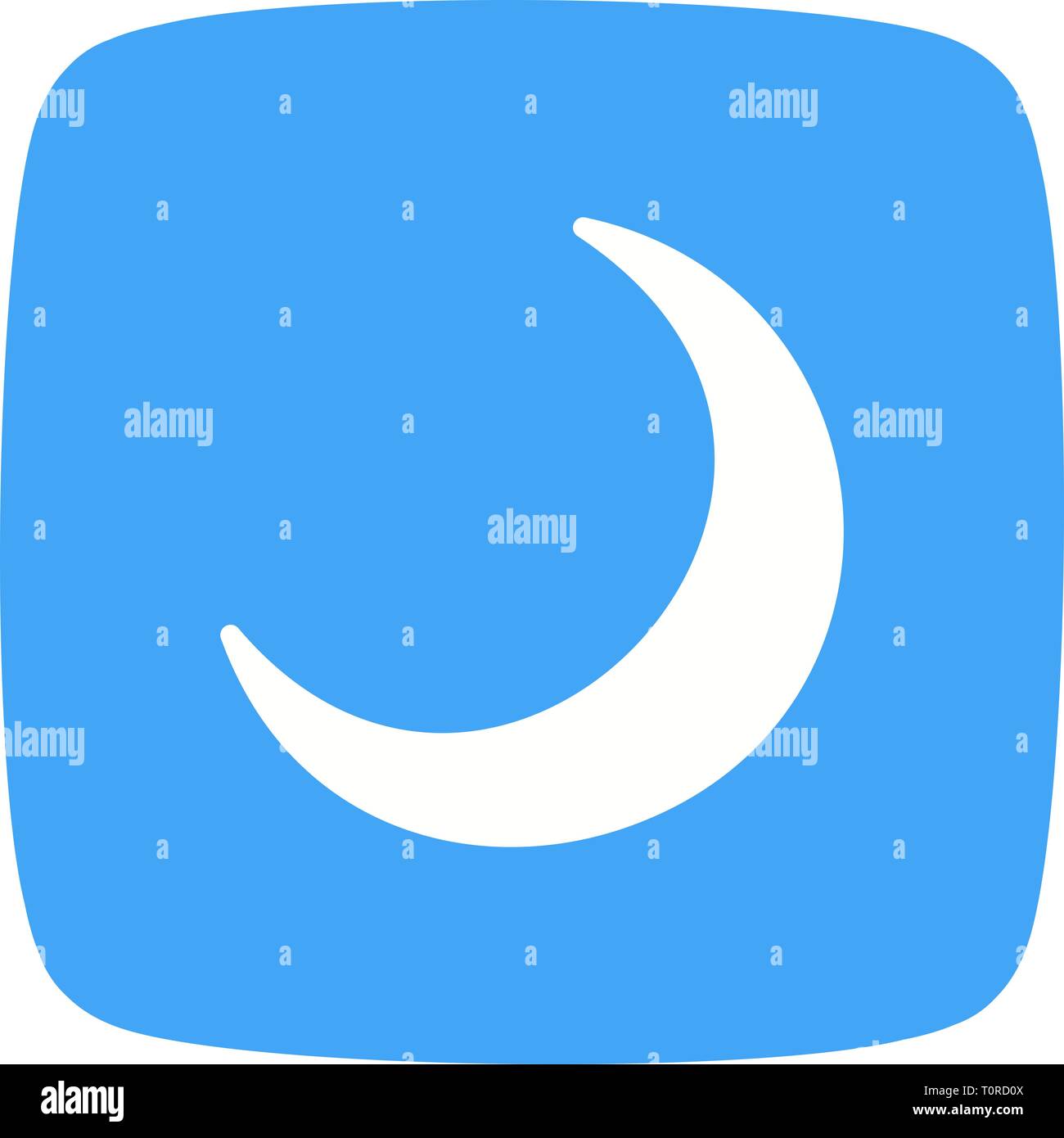 13 crescent moon vector hi-res stock photography and images - Alamy