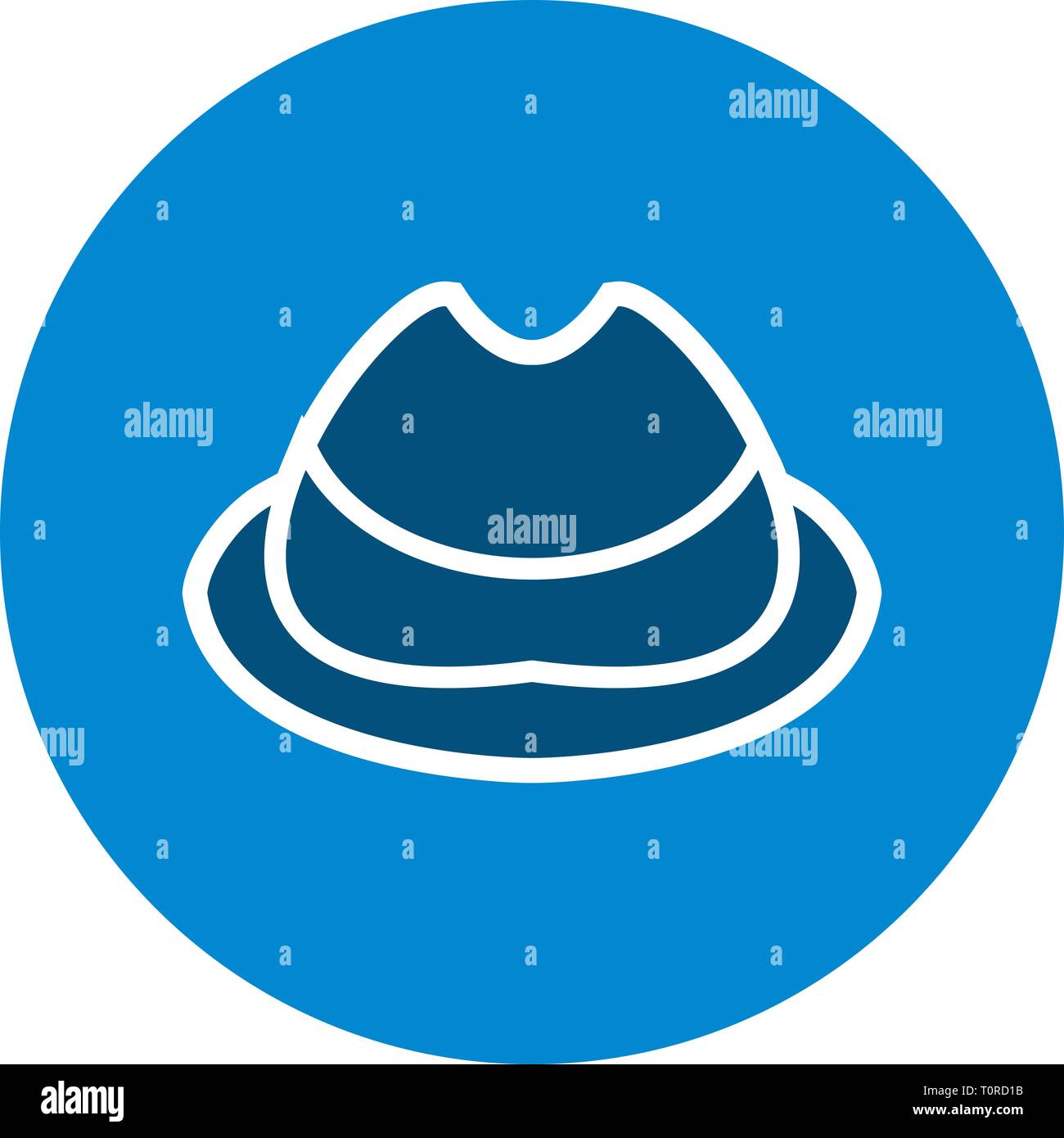 Illustration Cap Icon Stock Photo - Alamy