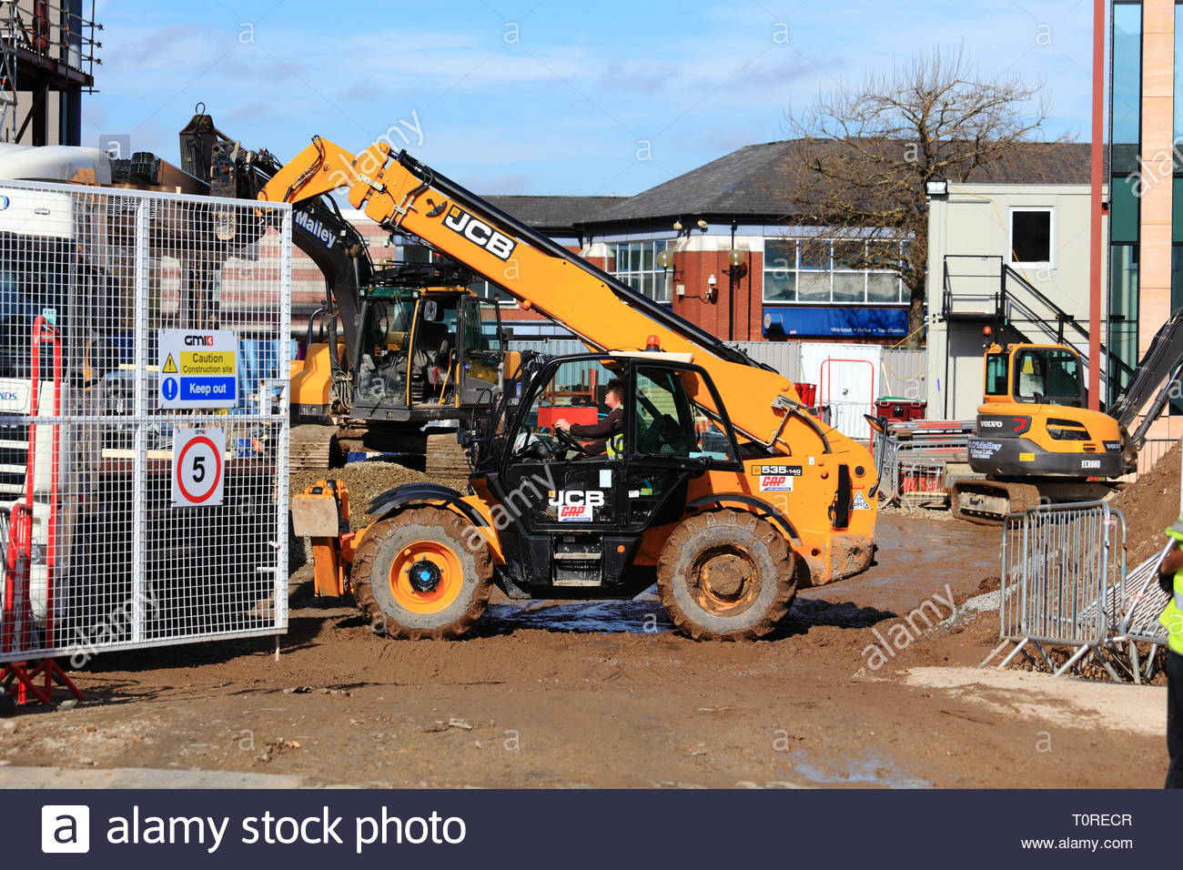 Telescopic Forklift High Resolution Stock Photography And Images Alamy
