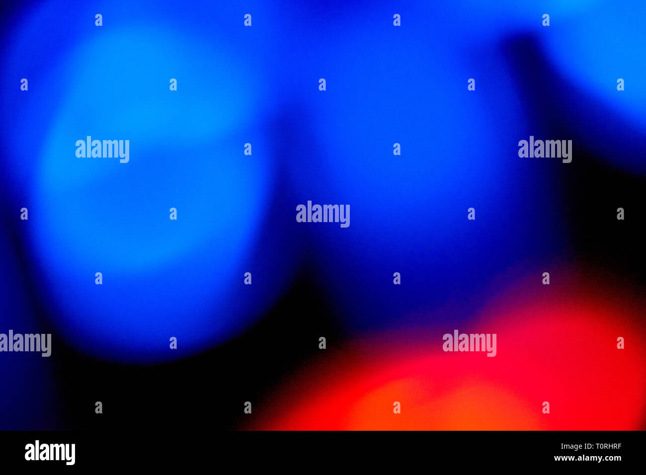 defocused and blurred colour leds Stock Photo