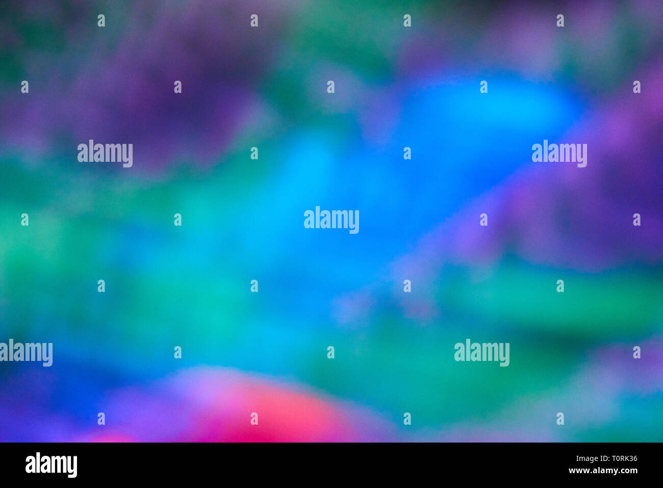 defocused and blurred colour leds Stock Photo