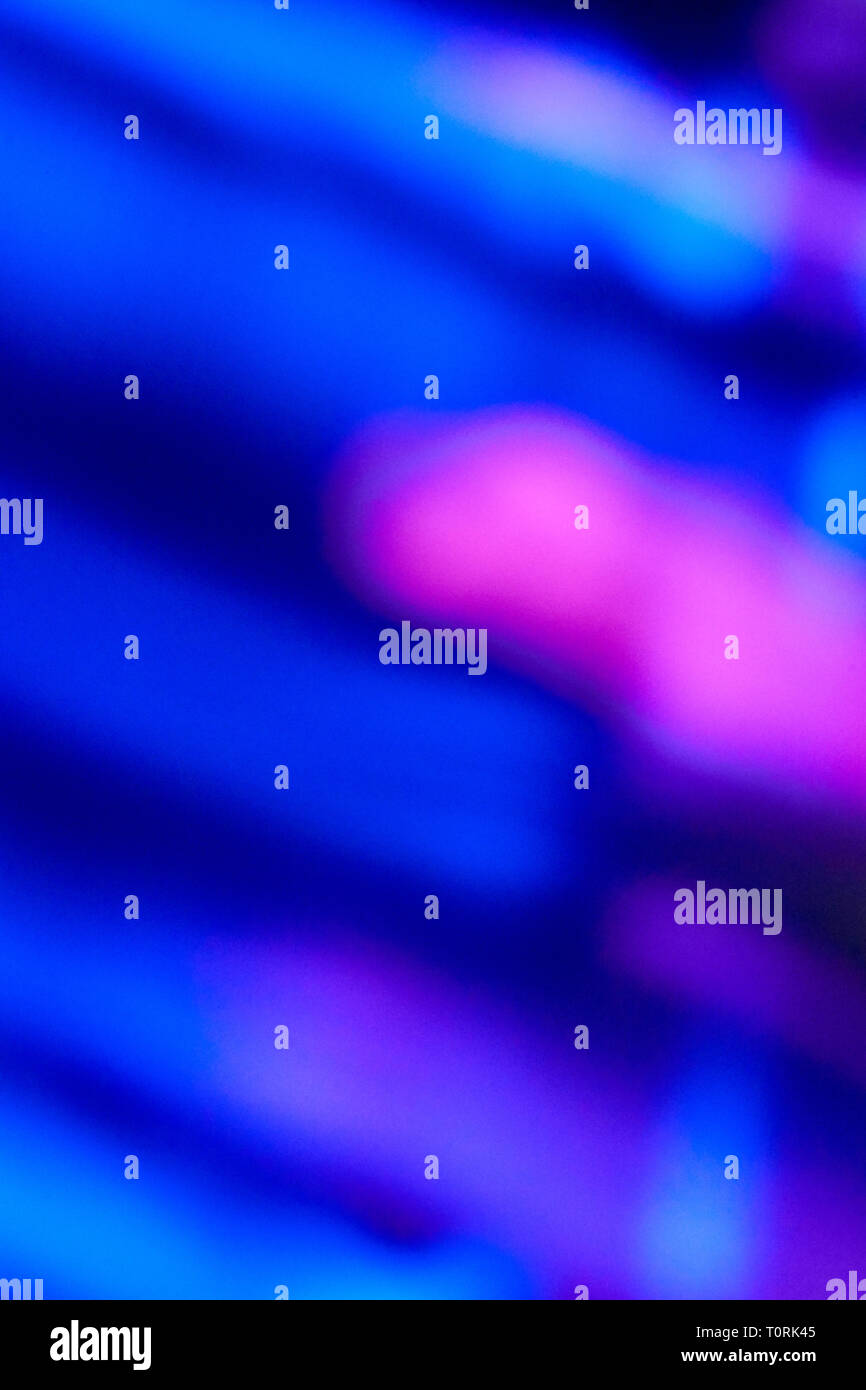 defocused and blurred colour leds Stock Photo