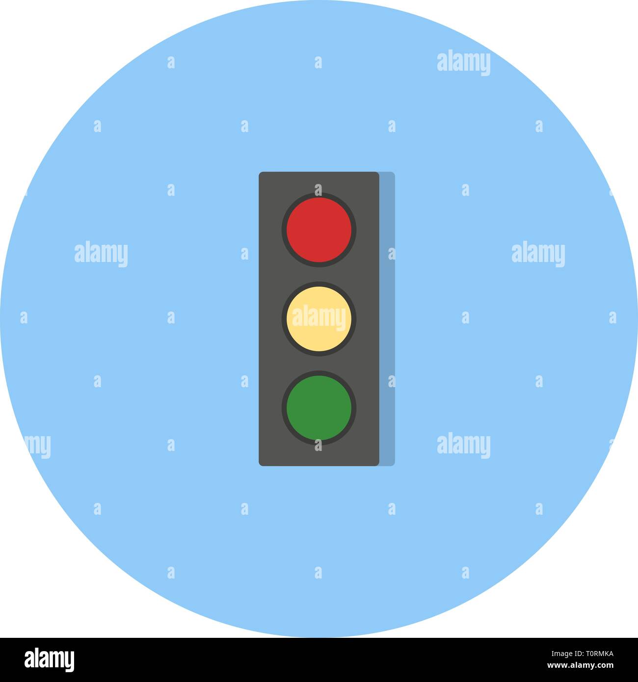 Illustration Signal Sign Icon Stock Photo - Alamy