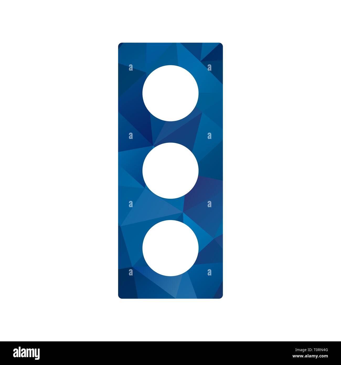 Illustration Signal Sign Icon Stock Photo - Alamy