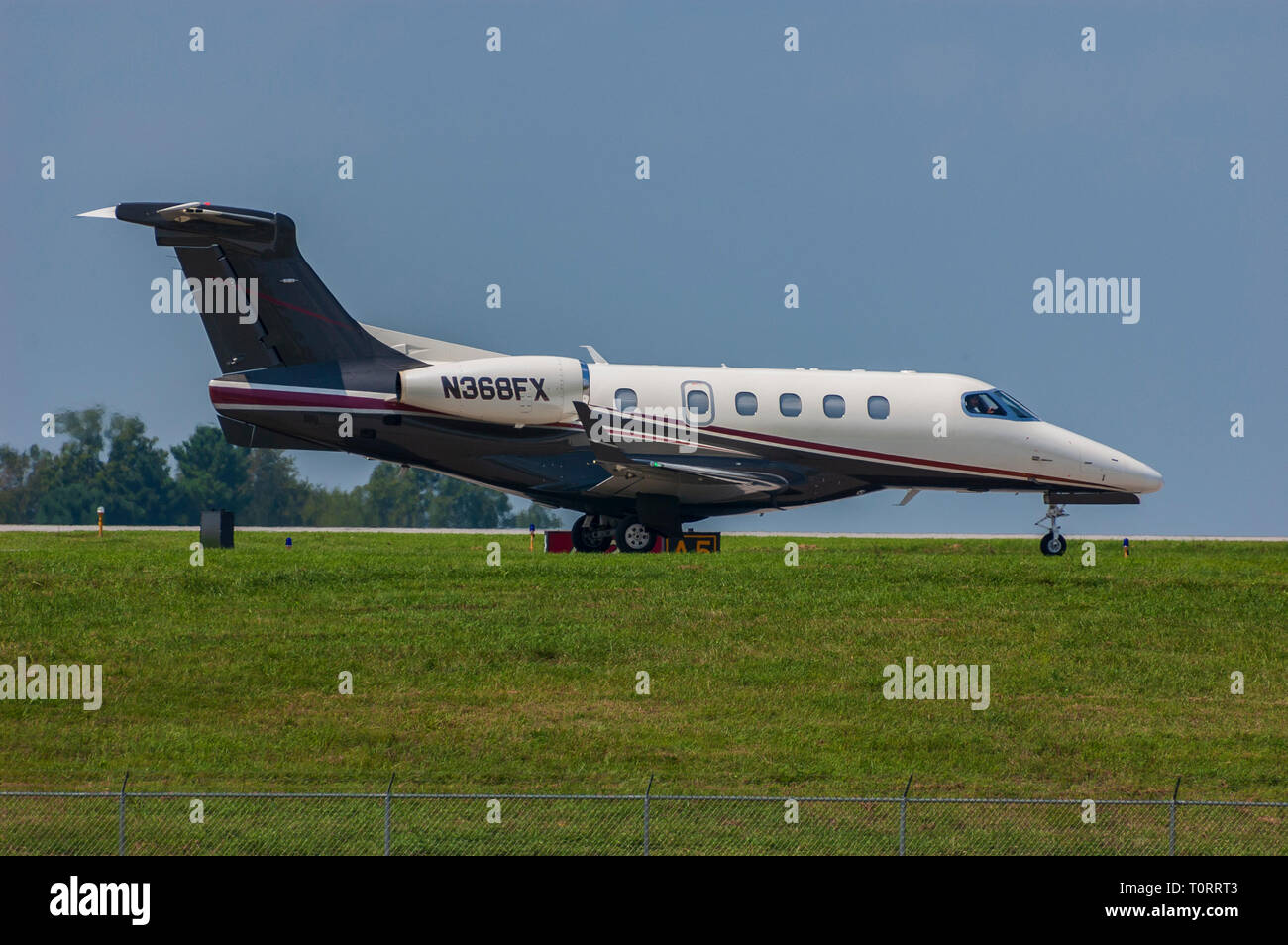 Embraer Phenom 300 (twin-jet) Stock Photo