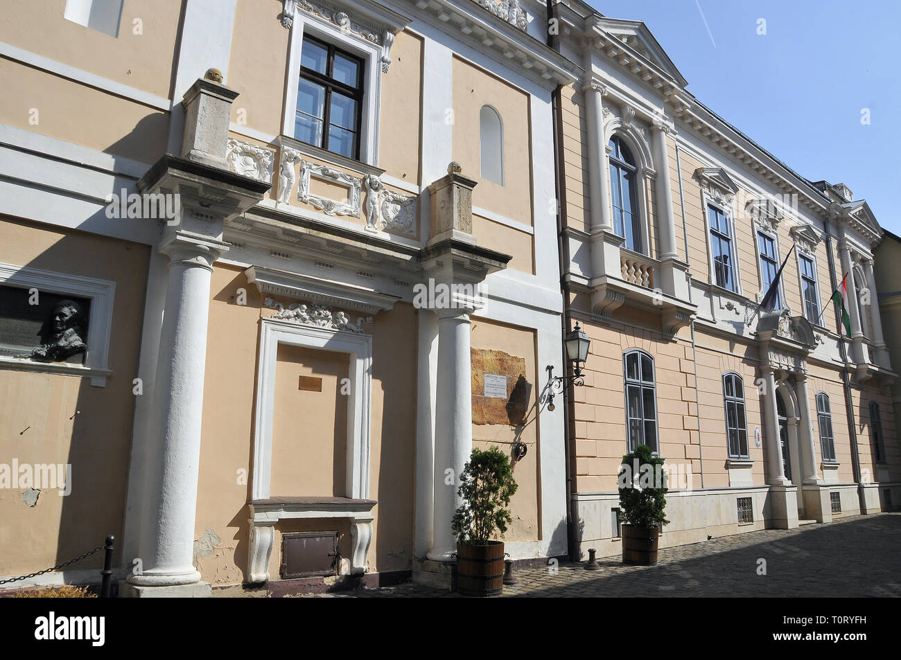 City Prosecutor's Office, Veszprém, Hungary. Városi ügyészség, Veszprém, Magyarország. Stock Photo