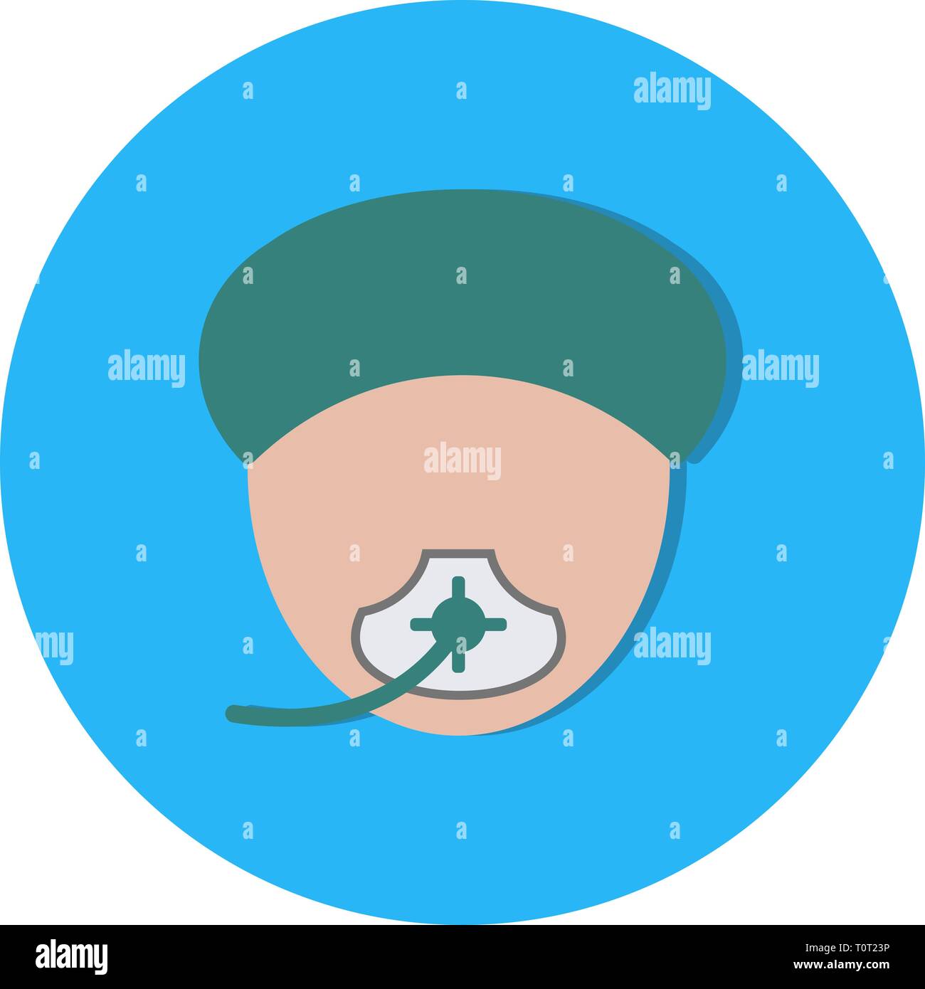Illustration Anesthesia Icon Stock Photo - Alamy
