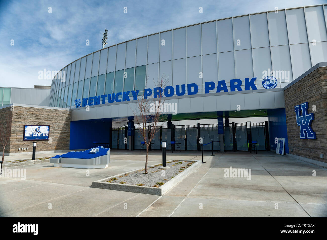 Kentucky Proud Park at University of Kentucky Stock Photo