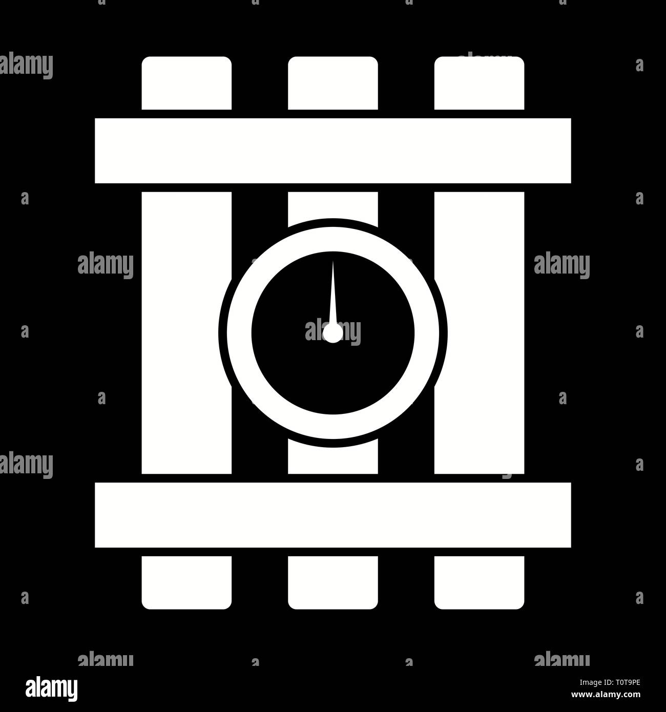 Illustration Dynamite Icon Stock Photo - Alamy