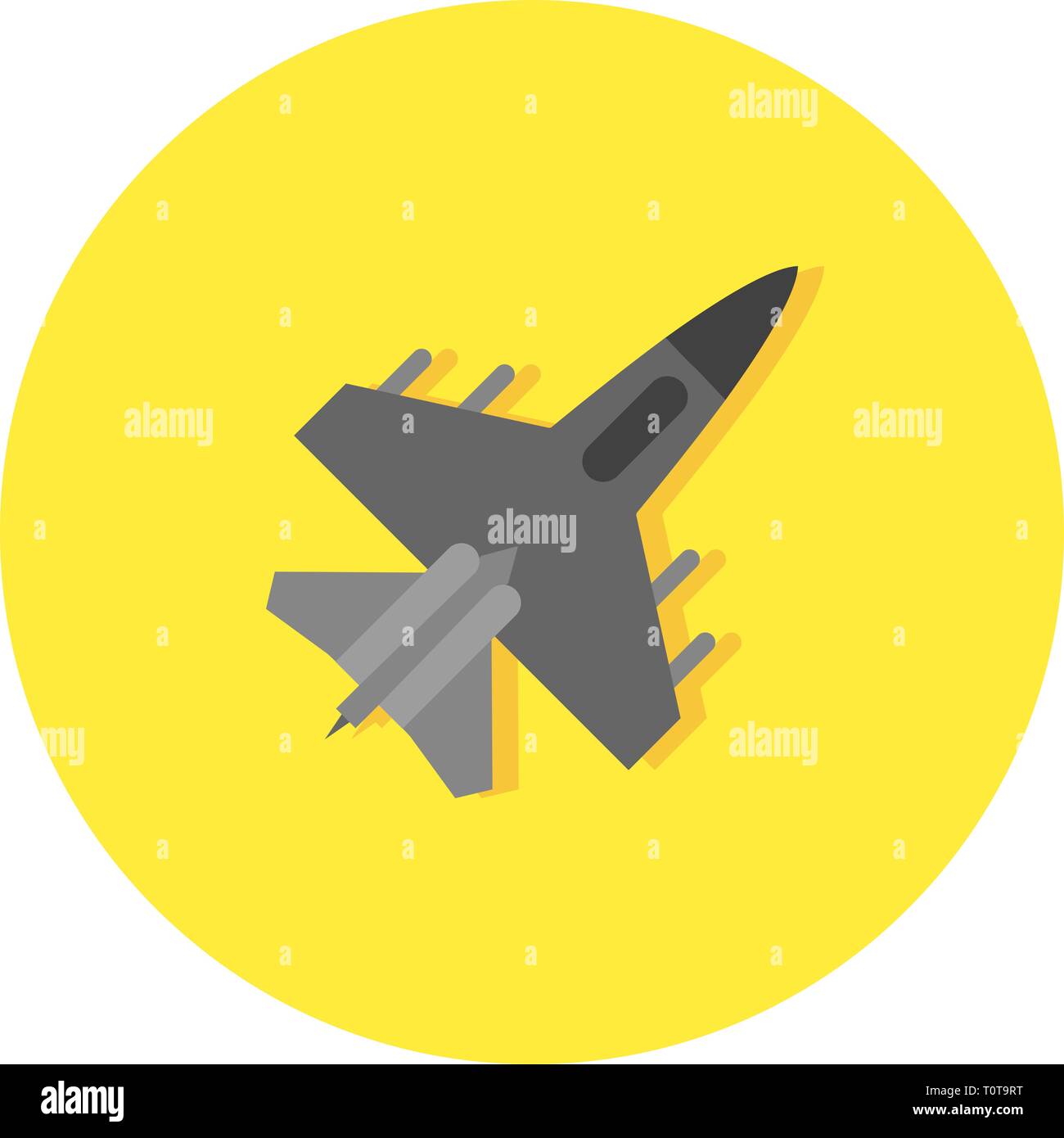 Polygonal jet aircraft outline hi-res stock photography and images - Alamy