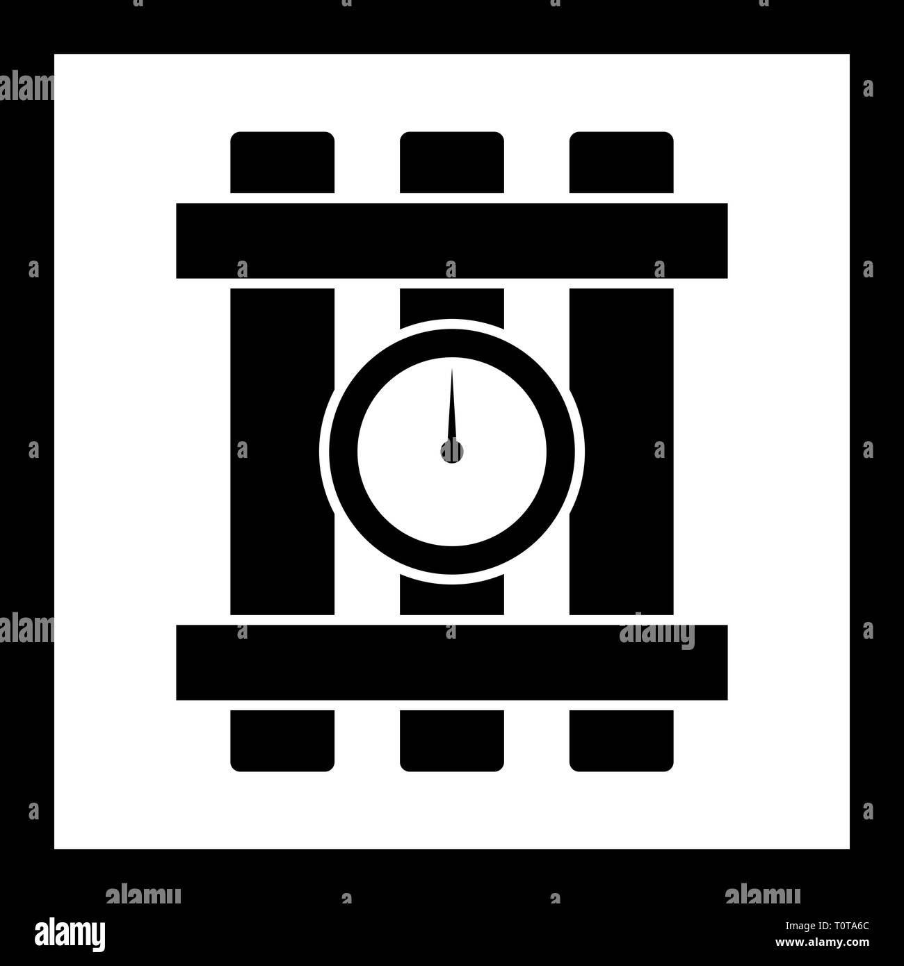 Illustration Dynamite Icon Stock Photo - Alamy